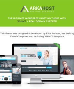 Arka Host WHMCS Hosting Shop Corporate Theme