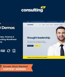 Consulting Business Finance WordPress Theme