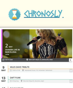 Chronosly Event Calendar WordPress Plugin