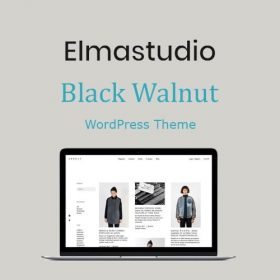 Products Update 2 6 ElmaStudio Black Walnut WordPress Theme