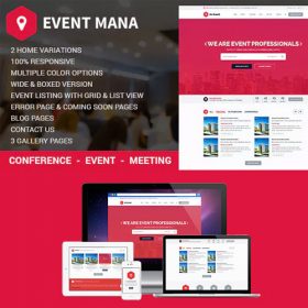 Products Update 2 10 Event Management WordPress Theme