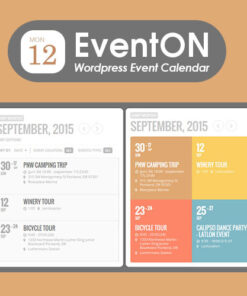 EventOn WordPress Event Calendar Plugin