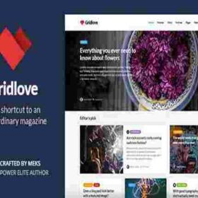 Products Update 2 8 Gridlove Theme GPL News Portal & Magazine WordPress Websites