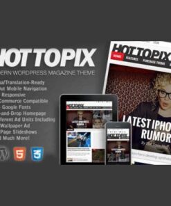 Hot Topix Modern WordPress Magazine Theme