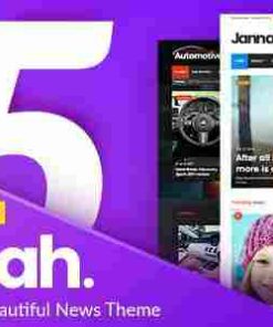 Jannah News Newspaper Magazine News AMP BuddyPress GPL Theme