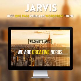 Products Update 2 4 Jarvis Onepage Parallax WordPress Theme
