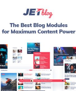 JetBlog Blogging Package for Elementor Page Builder