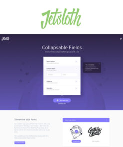 Jetsloth Gravity Forms Collapsible Sections