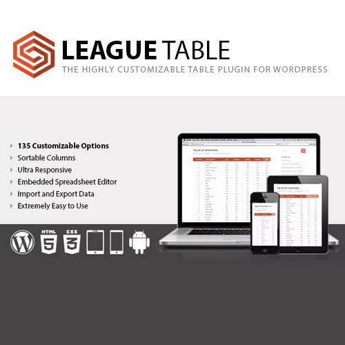 League Table Plugin 3 League Table