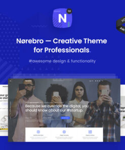 Norebro Creative Portfolio Theme for Multipurpose Usage