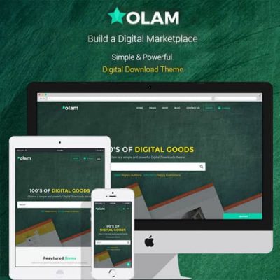 Olam – WordPress Easy Digital Downloads Theme, Digital Marketplace 2 Olam – WordPress Easy Digital Downloads Theme