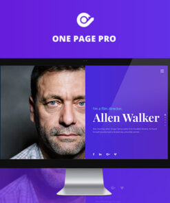One Page Pro Multi Purpose OnePage WordPress Theme