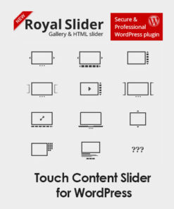 RoyalSlider Touch Content Slider for WordPress