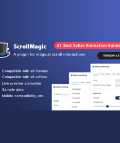 Scroll Magic WordPress Scrolling Animation Builder Plugin
