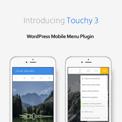 Touchy WordPress Mobile Menu Plugin 3 Touchy WordPress Mobile Menu Plugin