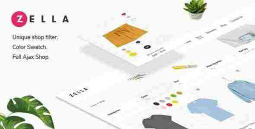 Zella WooCommerce AJAX WordPress Theme GPL