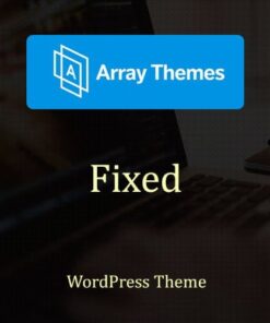 Array Themes Fixed WordPress Theme