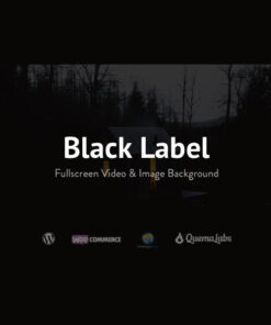 Black Label – Fullscreen Video & Image Background
