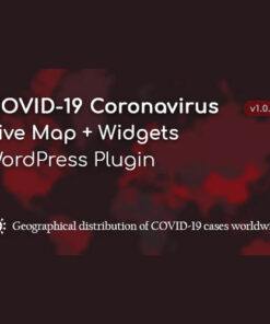 COVID-19 Coronavirus – Live Map & Widgets for WordPress
