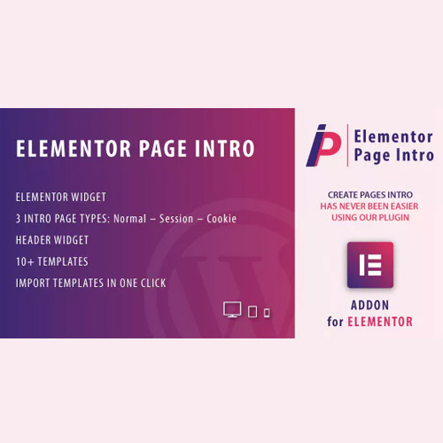 Page Intro for Elementor WordPress Plugin 2 Page Intro for Elementor WordPress Plugin