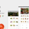 Vegan Food Theme GPL Organic Store Responsive WooCommerce WP Theme 1 Vegan Food Theme GPL Organic Store Responsive WooCommerce WP Theme