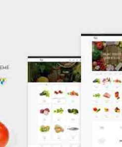 Vegan Food Theme GPL Organic Store Responsive WooCommerce WP Theme
