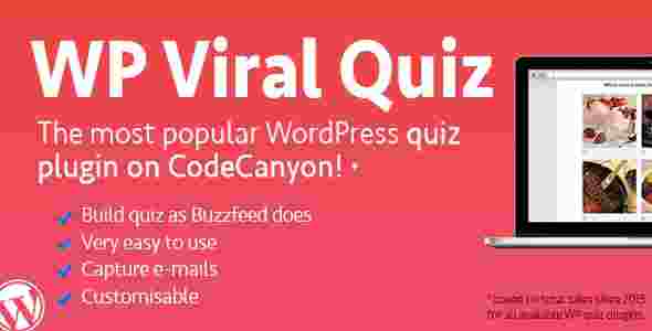 WordPress Viral Quiz – BuzzFeed Quiz Builder GPL Plugin 3 WordPress Viral Quiz – BuzzFeed Quiz Builder