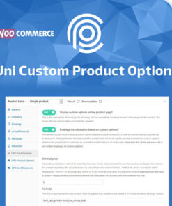 Uni CPO – WooCommerce Options and Price Calculation Formulas