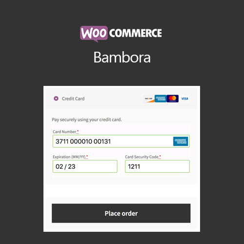 WooCommerce Bambora (Beanstream) 3 WooCommerce Bambora (Beanstream)
