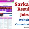 Job Result Website Template WordPress