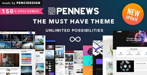 PenNews Theme GPL Multi-Purpose AMP WordPress Websites