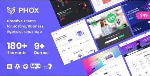 Phox Theme GPL – Hosting WordPress & WHMCS Theme