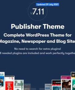 Publisher Theme GPL – Magazine Blog Newspaper and Review