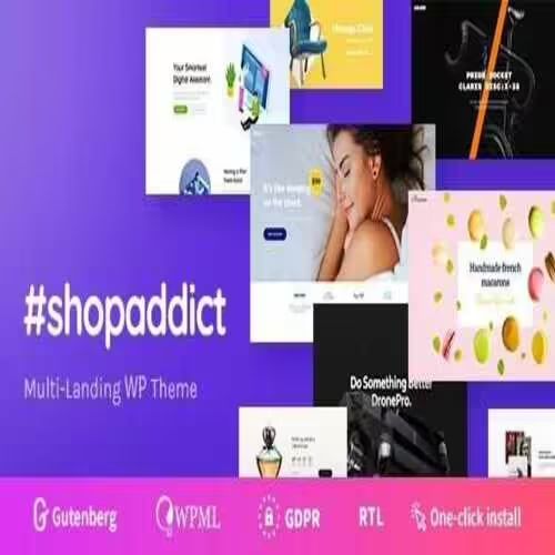 Shopaddict WordPress Landing Pages To Sell Anything 3 Shopaddict WordPress Landing Pages To Sell Anything