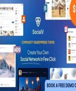 SocialV – Social Network and Community BuddyPress Theme