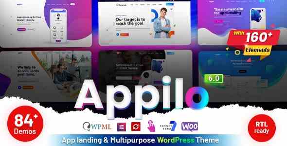 Appilo Theme GPL App Landing Page WordPress Theme 2 Appilo Theme GPL App Landing Page WordPress Theme