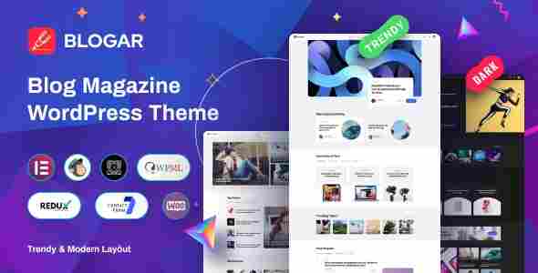 Blogar Theme GPL Blog Magazine WordPress Website 3 Blogar Theme GPL – Blog Magazine WordPress Website
