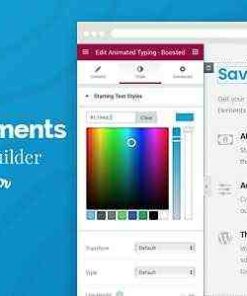Boosted Elements For Elementor GPL WordPress Page Builder Add-on