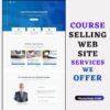 Course Selling Template WordPress Theme Customization | LMS Course Selling Website 1 Course Selling Template WordPress Theme Customization