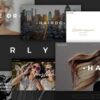 Curly Theme GPL A Stylish Theme for Hairdressers and Hair Salons
