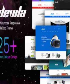 Devita GPL Theme – Multi-purpose WooCommerce WP Website