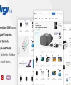 Digi GPL Electronics Store WooCommerce Theme