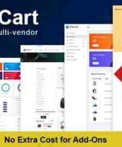 GeniusCart GPL – Single or Multi Vendor Ecommerce System with Physical and Digital Product Marketplace