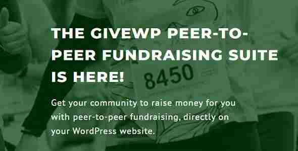 GiveWP Peer-to-Peer Addon GPL Plugin 3 GiveWP Peer-to-Peer Addon GPL Plugin