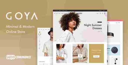 Goya Modern WooCommerce Websites theme