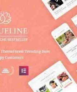 Jacqueline Theme GPL Spa & Massage Salon Beauty WordPress Theme + Elementor