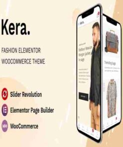 Kera GPL Theme – Fashion Elementor WooCommerce Theme