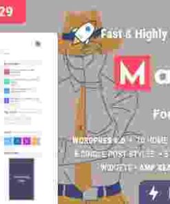 Maktub Theme GPL – Minimal & Lightweight Blog for WordPress