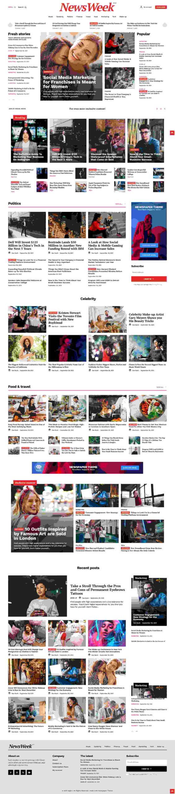 News WEBSITE CUSTOMIZATION 2