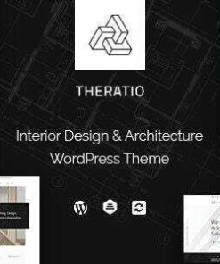 Theratio Theme GPL Architecture & Interior Design Elementor WP Theme